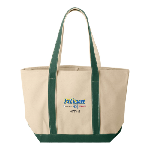 T&TCoastAuto - 16 Ounce Cotton Canvas Tote