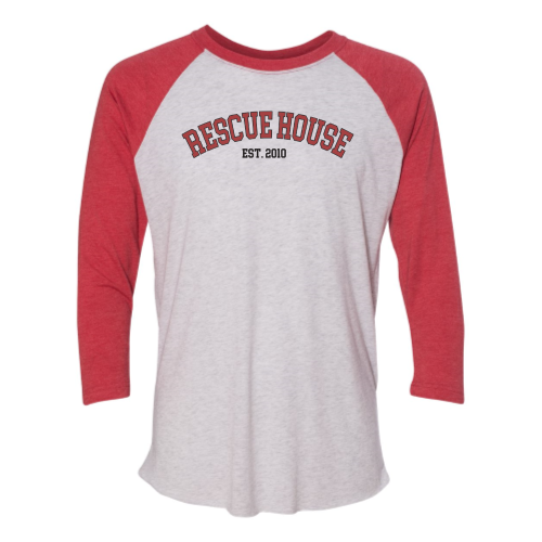Vintage Red Heather White