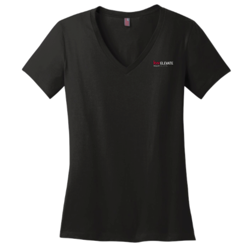KWElevate - District Made Ladies Perfect Weight V-Neck Tee