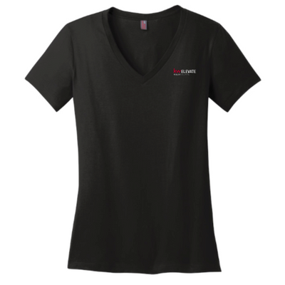 KWElevate - District Made Ladies Perfect Weight V-Neck Tee