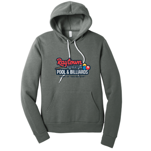 RaytownRecreationPoolAndBilliards - Unisex Poly Cotton Hooded Pullover Sweatshirt