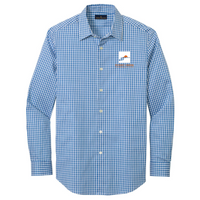 Sunset Creek Realty - Brooks Brothers Tech Stretch Patterned Shirt