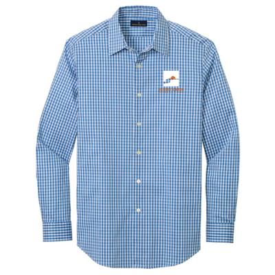 Sunset Creek Realty - Brooks Brothers Tech Stretch Patterned Shirt