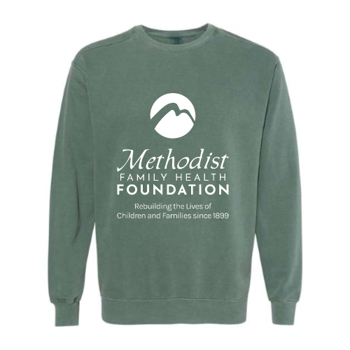 MethodistFamily - Pigment-Dyed Crewneck Sweatshirt