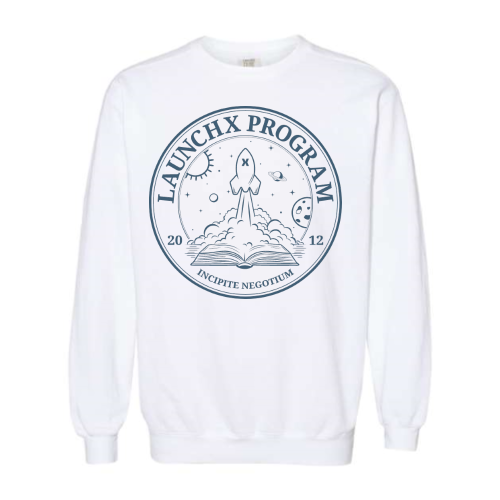 LaunchX - Comfort Colors Pigment-Dyed Crewneck Sweatshirt