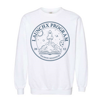 LaunchX - Comfort Colors Pigment-Dyed Crewneck Sweatshirt