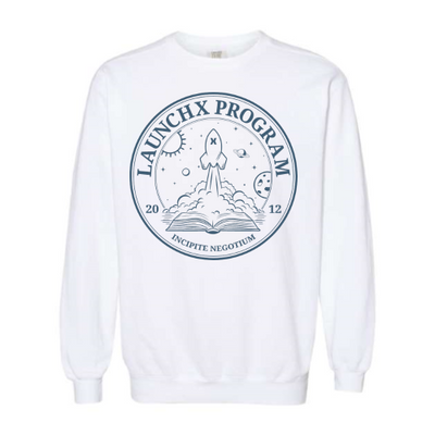 LaunchX - Comfort Colors Pigment-Dyed Crewneck Sweatshirt