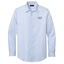 White/ Newport Blue Grid Check