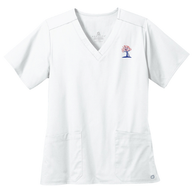 EssentialSpeech - WonderWink Women's WorkFlex V-Neck Top - v2