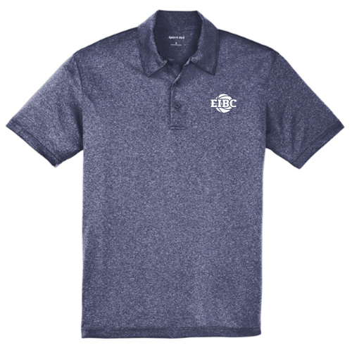 EIBC Adult Heather Performance Polo
