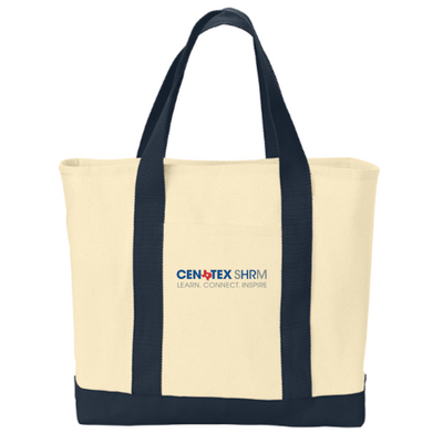 CentexSHRM - Port & Company 2-Tone Shopping Tote