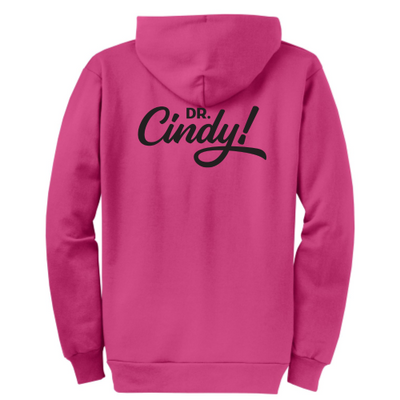 Dr.Cindy - Port & Company Classic Full-Zip Hooded Sweatshirt
