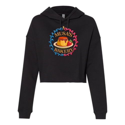 Musa Bakes - Independent Trading Women's Crop Hoodie