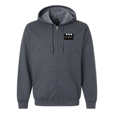 Reel Medical Consulting - Gildan Softstyle Full-Zip Hooded Sweatshirt v1