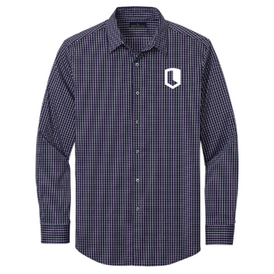 LCS Brooks Brothers Tech Stretch Patterned Shirt