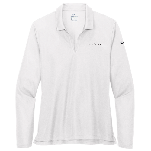 Echoworx - Nike - Ladies Dri-FIT Long Sleeve Polo