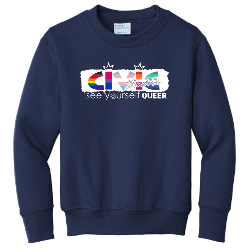 CivicTheatreMerch - Port & Company Youth Crewneck Sweatshirt