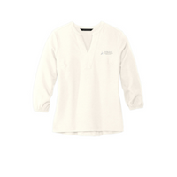 Sweeny Hospital - Mercer+Mettle Women's Stretch Crepe 3/4-Sleeve Blouse