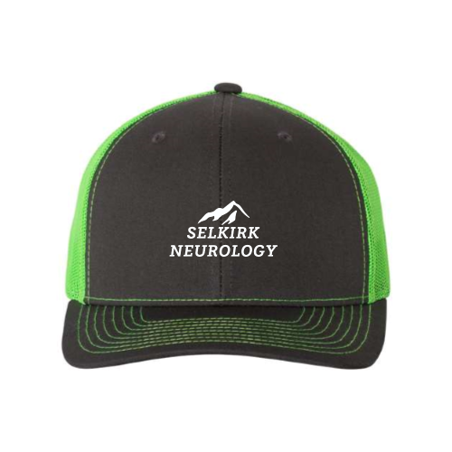 Charcoal Neon Green