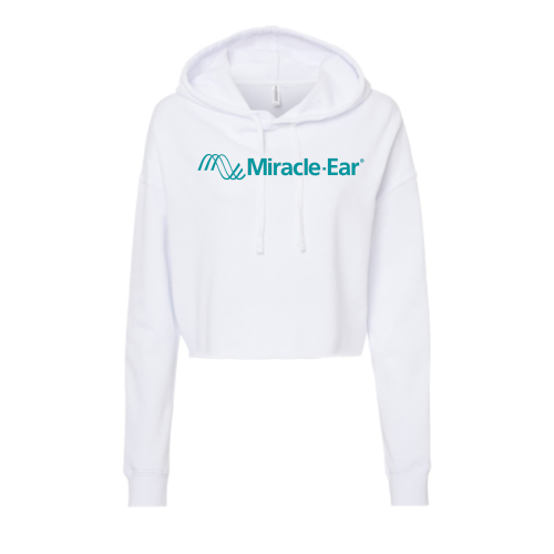 Listen Hear - Independent Trading - Women's Crop Hoodie