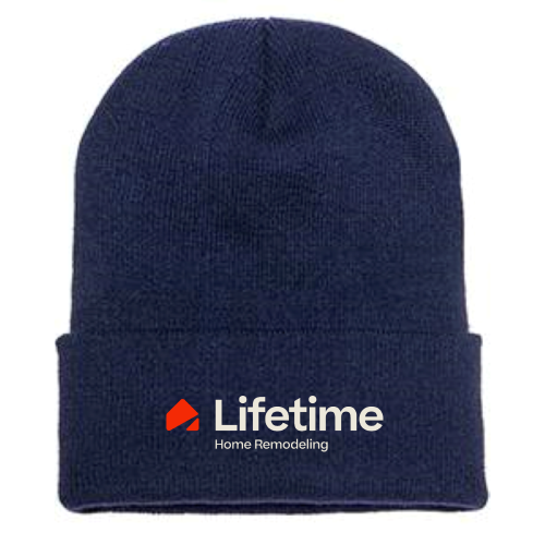 Lifetime - Adult Cuffed Knit Beanie - Navy