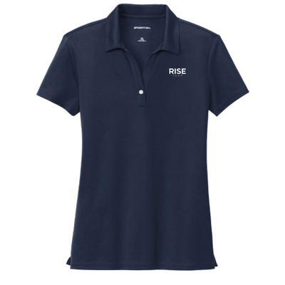 RiseChurchTX - Sport Tek Ladies UV Micropique Polo LST740 v1