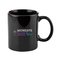 MondaysDark - 11oz Basic C Handle Ceramic Mug