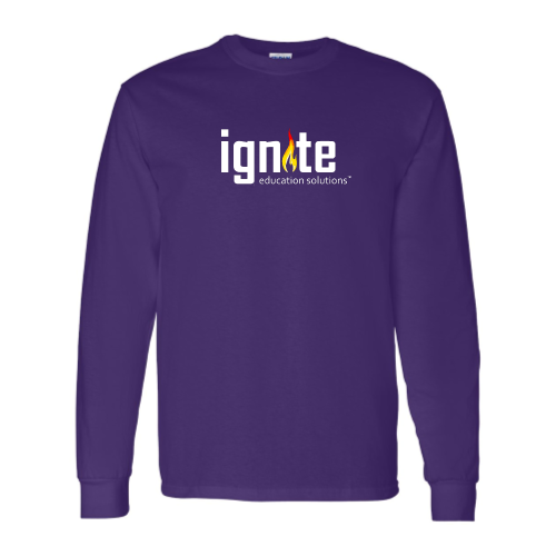 Ignite - Gildan Unisex Heavy Cotton Long Sleeve T-Shirt v2