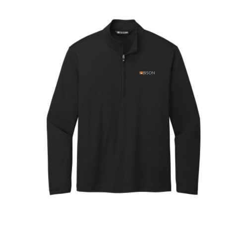 29Bison TravisMathew Men's Coto Performance Quarter-Zip - Black