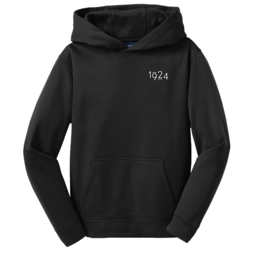1924 Fine Men's Salon - Sport-Tek Youth Sport-Wick Fleece Hooded Pullover