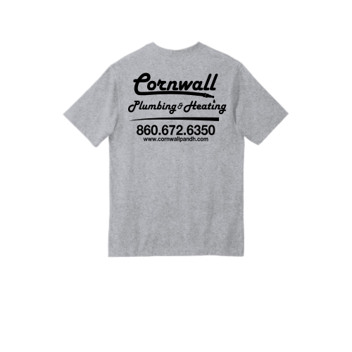 Cornwall Plumbing & Heating - Carhartt Tall Workwear Pocket Short Sleeve T-Shirt