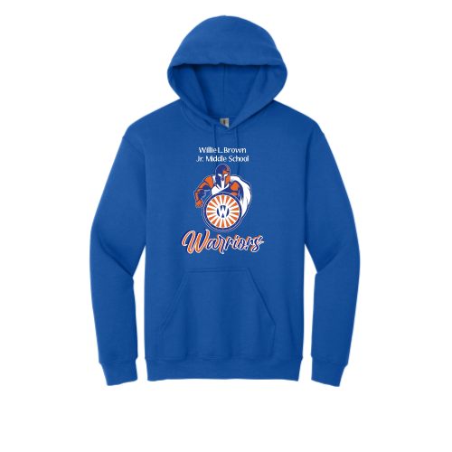 WillieBrownJr.MiddleSchool - Gildan Heavy Blend Hooded Sweatshirt