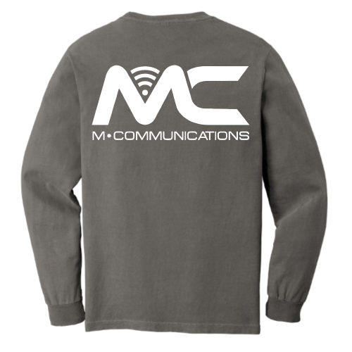 M-Comm - Long Sleeve Pocket T-Shirt