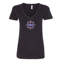 MSGA - Next Level - Womens V-Neck 1540