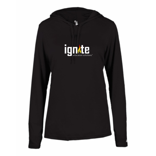 Ignite - B-Core L/S Women's Hood Tee v2