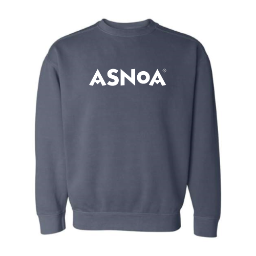 Asnoa - Pigment-Dyed Crewneck Sweatshirt