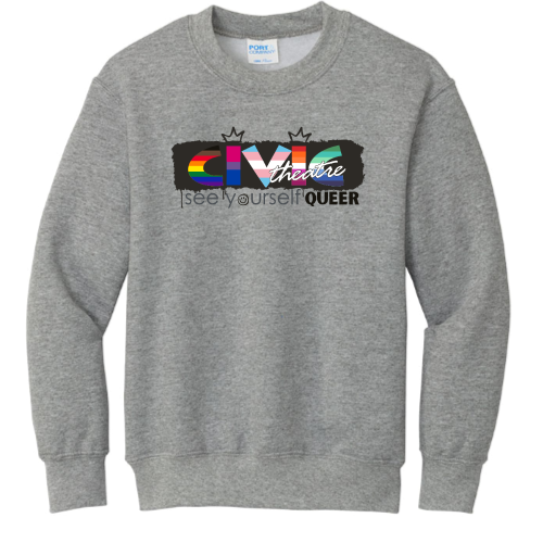 CivicTheatre - Port & Company Youth Crewneck Sweatshirt