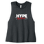 Hype Tap Team - BELLA+CANVAS Women's Racerback Cropped Tank - v1