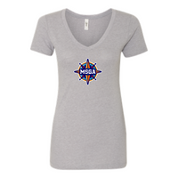 MSGA - Next Level - Womens V-Neck 1540