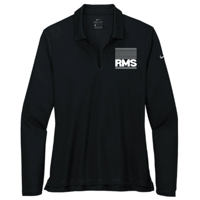 RMS - Nike Ladies Dri-FIT Micro Pique 2.0 Long Sleeve Polo