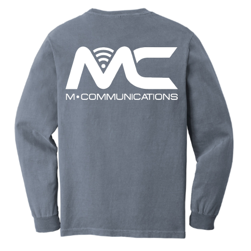 M-Comm - Long Sleeve Pocket T-Shirt