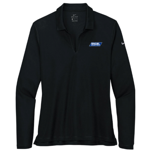 ExcelElectric - Nike - Ladies Dri-FIT Long Sleeve Polo