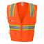 EbersonConstruction - Solid Front Vest with Mesh Back