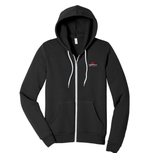 JeffersonFire&Safety - Unisex Sponge Fleece Full-Zip Hooded Sweatshirt