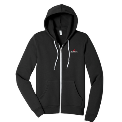JeffersonFire&Safety - Unisex Sponge Fleece Full-Zip Hooded Sweatshirt