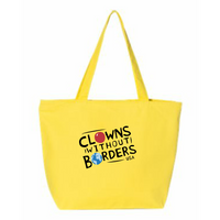 CWBTeam - 24.5L Canvas Zippered Tote