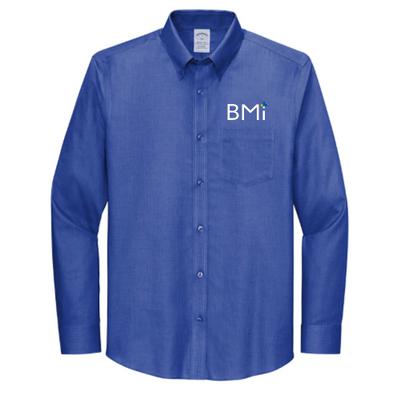 BMI - Brooks Brothers Wrinkle-Free Stretch Nailhead Shirt
