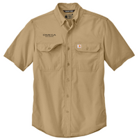 Omega Builders - Carhartt Force Solid Short Sleeve Shirt v1