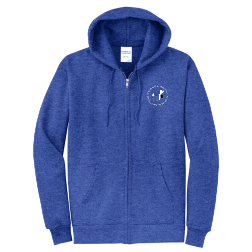 CARE - Port & Company Classic Full-Zip Hooded Sweatshirt Adult