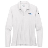 SA Nurses Home Health - Nike Ladies Dri-FIT Micro Pique 2.0 Long Sleeve Polo v1